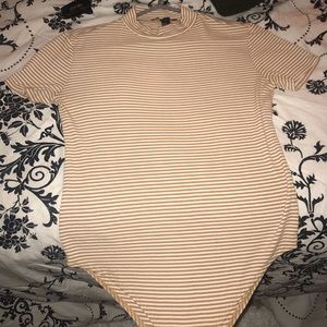Body suit Yellow/White